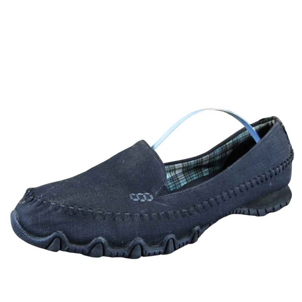 Skechers Navy Blue Slip-On Sneakers